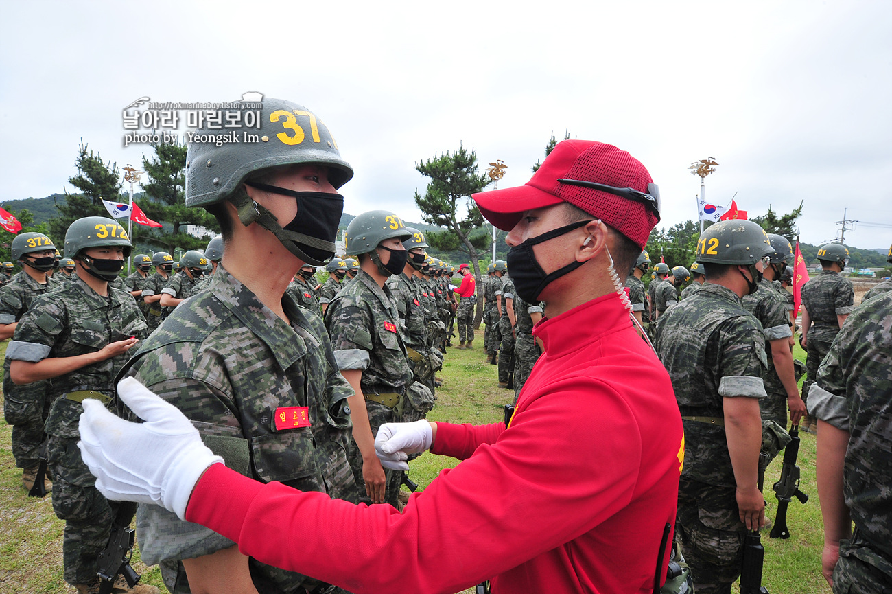 해병대 신병 1258기 극기주 삘긴명찰 여식_6876.jpg