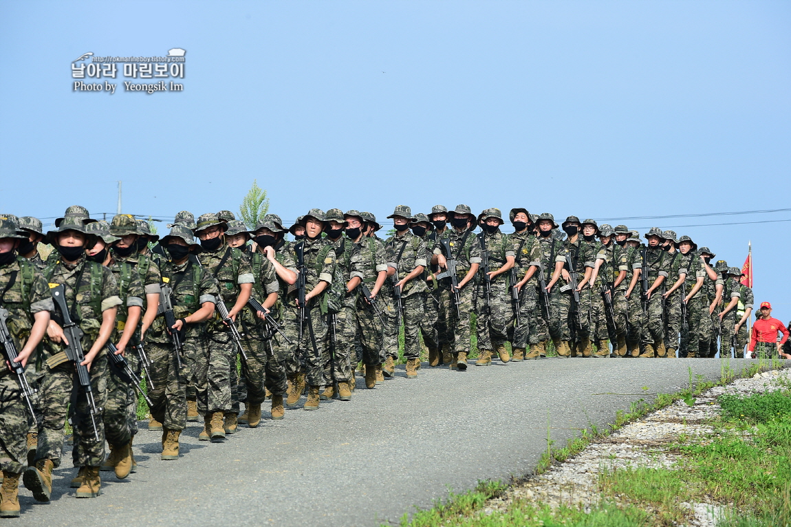 해병대 신병 1260기 3교육대 3주차 행군_8344.jpg