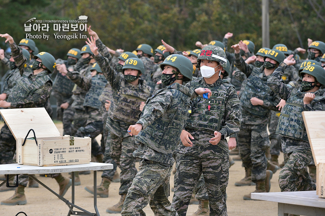 해병대 신병 1263기 2교육대 3주차 수류탄 1제대_3038.jpg