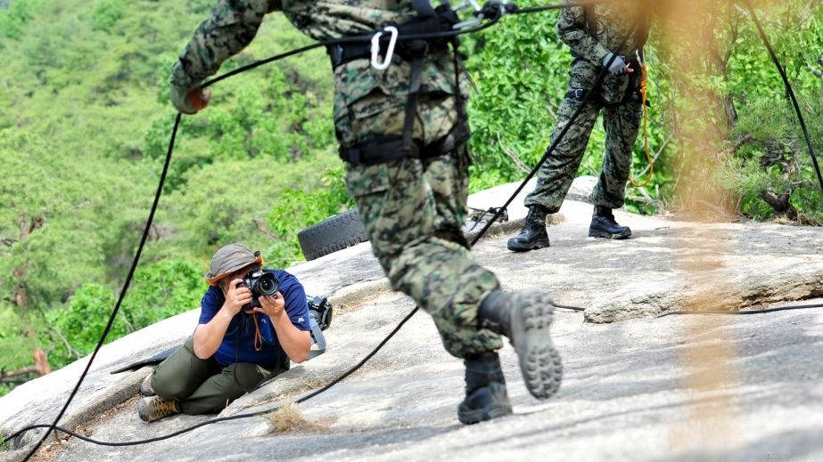 육군 산악훈련 촬영중_16_(.jpg